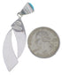 Southwestern Sterling Silver And Turquoise Pendant PX28973